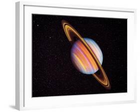 Saturn-null-Framed Photographic Print