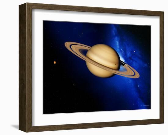 Saturn-Detlev Van Ravenswaay-Framed Photographic Print