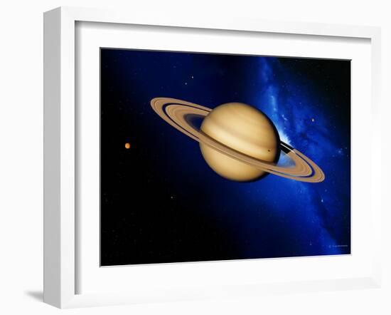 Saturn-Detlev Van Ravenswaay-Framed Photographic Print