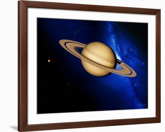 Saturn-Detlev Van Ravenswaay-Framed Photographic Print