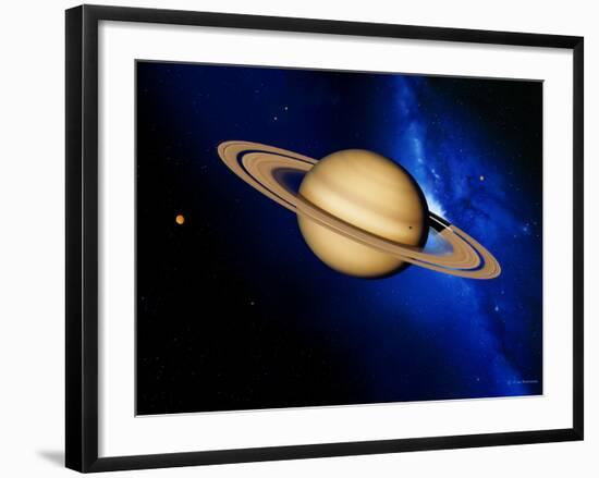 Saturn-Detlev Van Ravenswaay-Framed Photographic Print