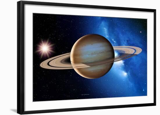 Saturn-Detlev Van Ravenswaay-Framed Photographic Print