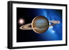 Saturn-Detlev Van Ravenswaay-Framed Photographic Print