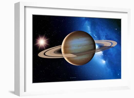 Saturn-Detlev Van Ravenswaay-Framed Photographic Print