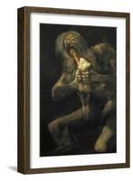 Saturn-Francisco de Goya-Framed Art Print