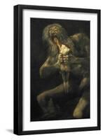 Saturn-Francisco de Goya-Framed Art Print