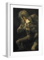 Saturn-Francisco de Goya-Framed Art Print