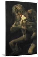 Saturn-Francisco de Goya-Mounted Art Print