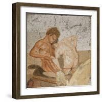 Satyr and Nymph, from the House of the Faun , Pompeii-Roman-Framed Giclee Print