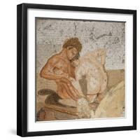 Satyr and Nymph, from the House of the Faun , Pompeii-Roman-Framed Giclee Print