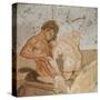 Satyr and Nymph, from the House of the Faun , Pompeii-Roman-Stretched Canvas