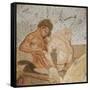 Satyr and Nymph, from the House of the Faun , Pompeii-Roman-Framed Stretched Canvas