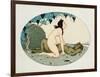 Satyr and Nymph, Illustration from the Pleasures of Eros, 1917-Gerda Marie Frederike Wegener-Framed Giclee Print