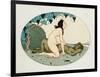 Satyr and Nymph, Illustration from the Pleasures of Eros, 1917-Gerda Marie Frederike Wegener-Framed Giclee Print