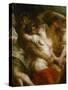 Satyr Embracing a Bacchante-Peter Paul Rubens-Stretched Canvas