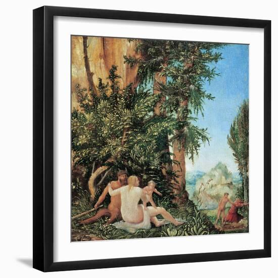 Satyr Family-Albrecht Altdorfer-Framed Giclee Print