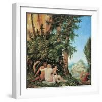 Satyr Family-Albrecht Altdorfer-Framed Giclee Print