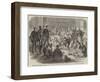 Satzuma's Envoys Paying the Indemnity Money at Yokohama for the Murder of Mr Richardson-null-Framed Giclee Print