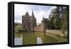 Satzvey Castle near Mechernich, Eifel, North Rhine-Westphalia, Germany, Europe-Hans-Peter Merten-Framed Stretched Canvas