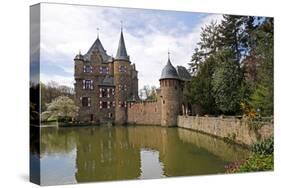 Satzvey Castle near Mechernich, Eifel, North Rhine-Westphalia, Germany, Europe-Hans-Peter Merten-Stretched Canvas