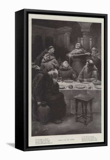 Sauce for the Goose-William Strutt-Framed Stretched Canvas