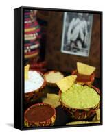 Sauces, Mexican Food, Mexico, North America-Tondini Nico-Framed Stretched Canvas