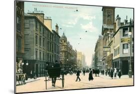 Sauchiehall Street, Glasgow, Scotland-null-Mounted Art Print