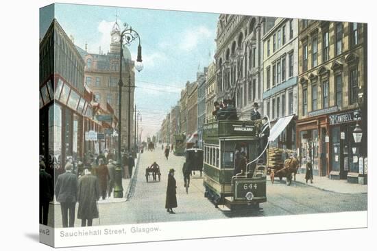 Sauchiehall Street, Glasgow, Scotland-null-Stretched Canvas