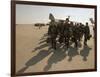 Saudi Arabia Army Soldiers U.S.Troops Arriving Air Base-Bob Daugherty-Framed Photographic Print