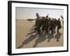 Saudi Arabia Army Soldiers U.S.Troops Arriving Air Base-Bob Daugherty-Framed Photographic Print