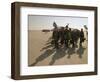 Saudi Arabia Army Soldiers U.S.Troops Arriving Air Base-Bob Daugherty-Framed Photographic Print