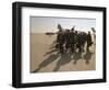 Saudi Arabia Army Soldiers U.S.Troops Arriving Air Base-Bob Daugherty-Framed Photographic Print