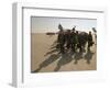 Saudi Arabia Army Soldiers U.S.Troops Arriving Air Base-Bob Daugherty-Framed Photographic Print