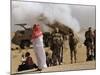 Saudi Arabia Army Soldiers Watching Multiple Rocket Launch System-Bob Daugherty-Mounted Photographic Print