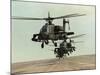 Saudi Arabia Army U.S. Forces Apache Assault Helicopters Kuwait Crisis-Bob Daugherty-Mounted Photographic Print