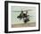 Saudi Arabia Army U.S. Forces Apache Assault Helicopters Kuwait Crisis-Bob Daugherty-Framed Photographic Print