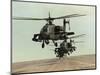 Saudi Arabia Army U.S. Forces Apache Assault Helicopters Kuwait Crisis-Bob Daugherty-Mounted Photographic Print