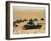 Saudi Arabia Army U.S Forces Maneuver Exercise Kuwait Crisis-Tannen Maury-Framed Premium Photographic Print