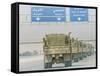 Saudi Arabia Army U.S Forces Mech. Equipment Kuwait Crisis-Diether Endlicher-Framed Stretched Canvas