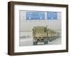 Saudi Arabia Army U.S Forces Mech. Equipment Kuwait Crisis-Diether Endlicher-Framed Photographic Print