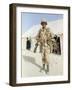 Saudi Arabia Army U.S. Forces Women Kuwait Crisis-Don Mell-Framed Photographic Print