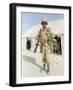 Saudi Arabia Army U.S. Forces Women Kuwait Crisis-Don Mell-Framed Photographic Print