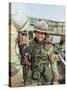 Saudi Arabia Army U.S. Troops Women Tanya Brinkley-David Longstreath-Stretched Canvas