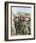 Saudi Arabia Army U.S. Troops Women Tanya Brinkley-David Longstreath-Framed Photographic Print