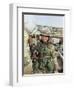 Saudi Arabia Army U.S. Troops Women Tanya Brinkley-David Longstreath-Framed Photographic Print