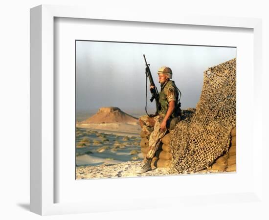 Saudia Arabia Gulf War 1990-Diether Endlicher-Framed Photographic Print