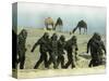 Saudu Arabia Army U.S. Marines Chemical Suits and Masks Warfare-Diether Endlicher-Stretched Canvas