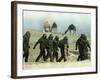 Saudu Arabia Army U.S. Marines Chemical Suits and Masks Warfare-Diether Endlicher-Framed Photographic Print