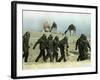 Saudu Arabia Army U.S. Marines Chemical Suits and Masks Warfare-Diether Endlicher-Framed Photographic Print