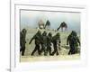 Saudu Arabia Army U.S. Marines Chemical Suits and Masks Warfare-Diether Endlicher-Framed Photographic Print